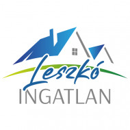 Leszkó Ingatlan - Ingatlanközvetítő - Ingatlanértékesítő - Leszkó Attila logó, embléma