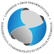 Lajosmizse Város Önkormányzata Egészségügyi, Gyermekjóléti és Szociális Intézménye logó, embléma