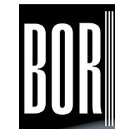 Bor Cukrászda logó, embléma