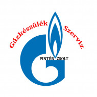 Pintér Zsolt - Gázkészülék szerviz logó, embléma