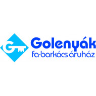 Golenyák Fa-Barkács Áruház logó, embléma