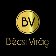 Virágüzlet Győr  Bécsi Virág Kft. logó, embléma