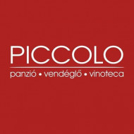 Piccolo Panzió Vendéglő Vinoteca logó, embléma