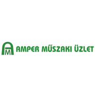 Amper Műszaki Üzlet logó, embléma
