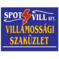 Villamossági Szaküzlet Spot-Vill Kft. logó, embléma
