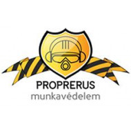 Proprerus Kft. Munkavédelmi szaküzlet logó, embléma