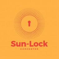 Sun-Lock ZÁRCENTER Kft. logó, embléma