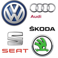 VW Autóbontó logó, embléma
