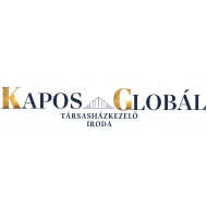 Kapos Globál 2001 Kft. Társasházkezelés Közösképviselet logó, embléma