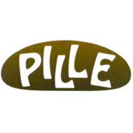 PILLE Pékség, Fagyizó és Cukrászat logó, embléma