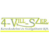 4-Vill-Szer Ker. és Szolg Kft. logó, embléma