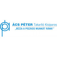 Ács Péter Takarító kisiparos logó, embléma