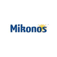 Mikonos Mediterrán Termékek Háza logó, embléma