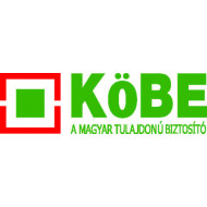 KÖBE Közép-európai Kölcsönös Biztosító Egyesület logó, embléma