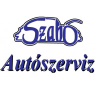 Szabó Autószerviz és Autóvillamosság logó, embléma
