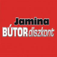 Jamina Bútor Diszkont Karcag logó, embléma