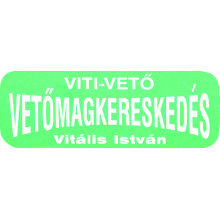 Vitális István VITI-VETŐ Vetőmagkereskedés
