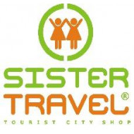 Sister Travel Utazási Iroda Reisebüro  Sopron.Barangold be velünk a világot. logó, embléma
