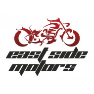 East Side Motors Motorosbolt, Motoralkatrészek logó, embléma