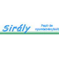 Sirály Papír és Nyomtatványbolt - Koós Mária logó, embléma