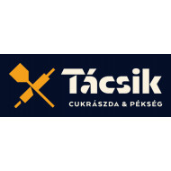 Tácsik Pékség-Cukrászda logó, embléma