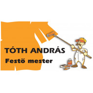 Tóth András Szobafestő mester logó, embléma