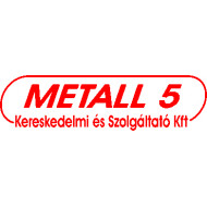 Metall 5 Kft. Villamossági bolt, villanyszerelési anyagok. logó, embléma