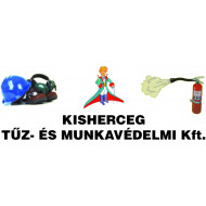 Kisherceg Tűz- és Munkavédelmi Kft. logó, embléma