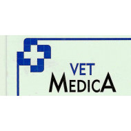 Vetmedica Kft. Állatpatika Állateledel és - felszerelés Győr. logó, embléma