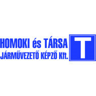 Homoki és Társa Autósiskola logó, embléma