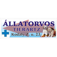 Dr. Sziberth László állatorvos logó, embléma