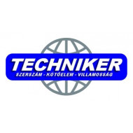 Techniker-Szerszám Szaküzlet logó, embléma