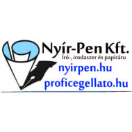 Leporelló Papírszaküzlet logó, embléma