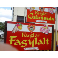 Kugler Cukrászda logó, embléma