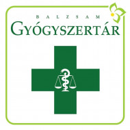 Balzsam Gyógyszertár Jánossomorja logó, embléma