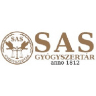 Főtéri Sas Patika - Sas Gyógyszertár logó, embléma
