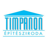 Timpanon Építésziroda -Németh Csaba építész logó, embléma
