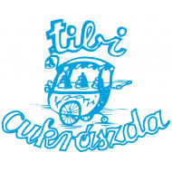 TIBI Cukrászda - Tömösközi Tibor logó, embléma