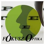 Fókusz Optika logó, embléma