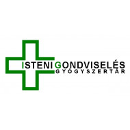 Isteni Gondviselés Gyógyszertár logó, embléma