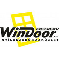 Windoor Design Kft. - Minőségi nyílászárók, garázskapuk, árnyékolástechnika logó, embléma