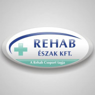 Rehab-Észak Kft. Balassagyarmat logó, embléma